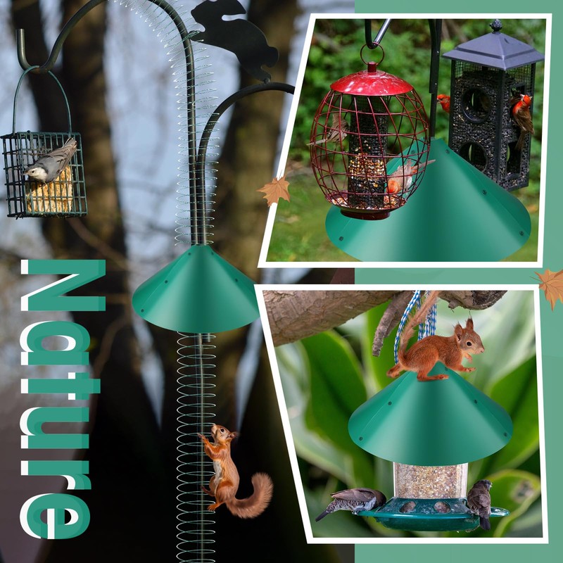 Shimeyao 19 Inch Squirrel Baffle and Squirrel Barrier Spring Device