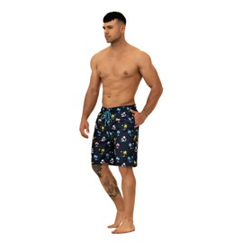 KAILUA SURF Big and Tall Mens Swim Trunks, 9" Mens Designer Bathing Suit Boardshorts