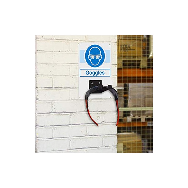 V Safety Ppe Station - Goggles - 1 Holder -