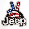 Jeep Wave USA Logo Heat Seal Patch