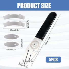 Jognee Bicycle Brake Disc Adjuster, Disc Brake Adjustment, Straightening Tool Brake, Stainless Disc Brake Straightening Tool, Alignment Tool for Bicycle Plates, Brake Disc Tool for Flattening
