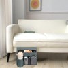 WOMACO Bedside Remote Control Holder, Bed Caddy with Water Bottle