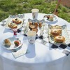 Talking Tables Truly Alice in Wonderland Birthday Tea Wreaths Serving