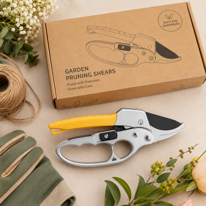 Garden Pruning Shears for Plant Trimming – High Carbon Steel