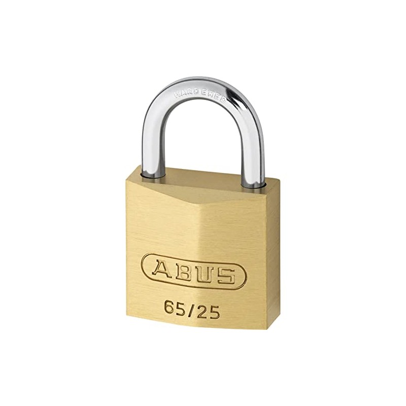 65/25 25mm Brass Padlock Keyed 251