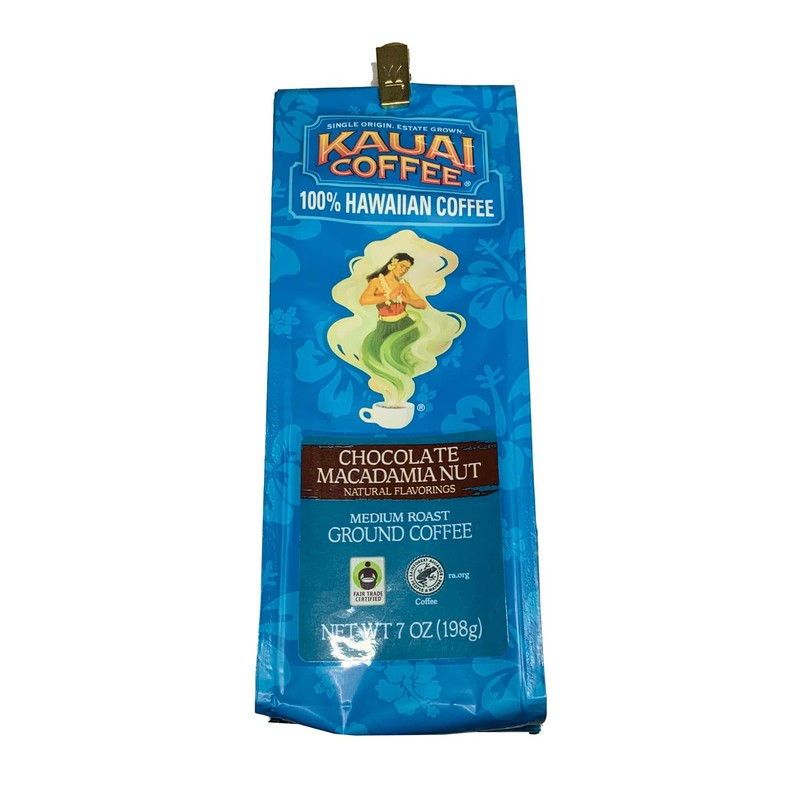 100 Percent Hawaiian Chocolate Macadamia Nut Ground Coffee