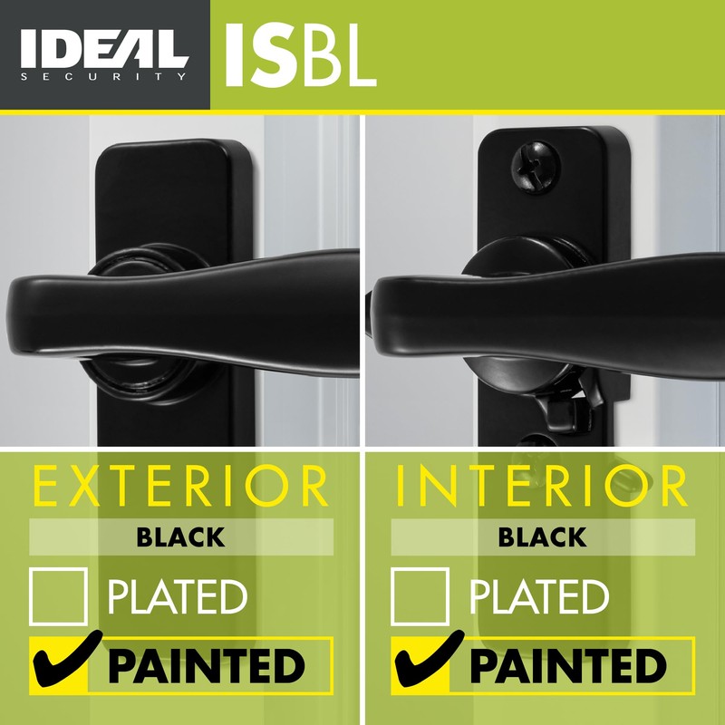 Ideal Security in-Swinging Storm Door Handle Set – for Inward-Opening