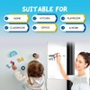 YOUNGJQ Magnetic Whiteboard Contact Paper 48" x 30", Adhesive Magnetic