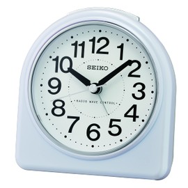 Seiko QHR204W Plastic Alarm Clock White
