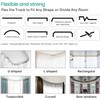 Room Divider Curtains Flexible Ceiling Tracks Set Curtain Track Ceiling