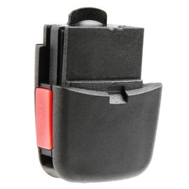 Flip Key Fob Keyless Entry Remote Shell Case & Pad fits VW Beetle Cabrio Golf Jetta Passat 1998 1999 2000 2001 (HLO1J0959753F)