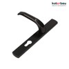 KOTARBAU® Handle Pair 72 mm with Long Plate Black for