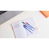 BIC Penne Nere a Sfera, Cristal Soft, Punta Media (1.2