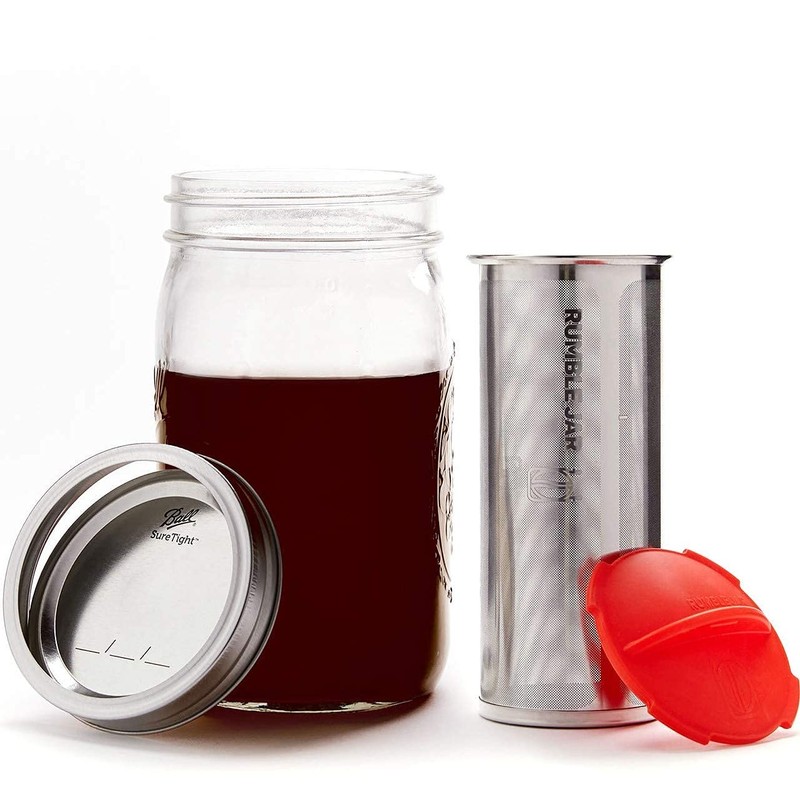 Rumble Jar - Next-Gen Cold Brew Coffee Maker for Mason