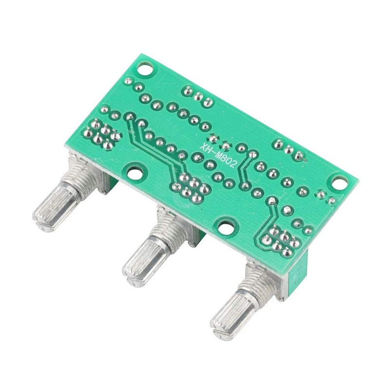 KKHMF 2pcs Passive Preamp Tone Board Volume Treble HIFI Bass