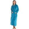 Alexander Del Rossa Womens Plush Fleece Robe, Warm Bathrobe, Small-Medium