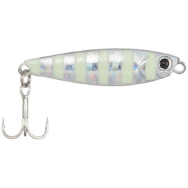 Major Craft Lure Metal Jig Jigpara Micro 0.1 oz (3 g) #7 Zebra Glow
