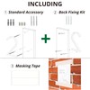 Hasware Floating House Number Sign, 12 cm, Modern Door Numbers,