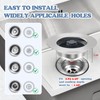 3 in 1 Kitchen Sink Drain Strainer & Stopper Combo,