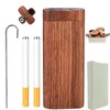Wooden keepsake box - a wooden storage box with a