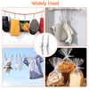 70 PCS Alligator Clips Kit Silver Crocodile Clips Metal Electrical