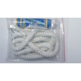 Gaskets Inc. Earth Outdoor Wood Boiler, Door Seal Kit, W/(10') 3/4" Rope (1) Silicone.