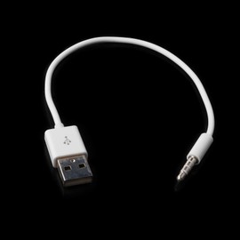 JAGTRADE USB 3.5mm Data Sync Charging Cable Adapter for for for Shuffle 2nd