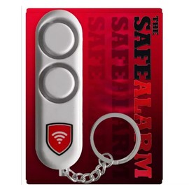 The SafeAlarm Personal Self-Defense Safety Alarm Keychain
