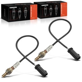 A-Premium - Sensor de oxígeno O2 compatible con Dodge Viper 1992-1995 8.0L, Stratus 1996 2.5L y Chrysler Cirrus 1996 2.5L, juego de 2 piezas, repuesto # 56005925, 4606067