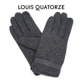 대구백화점 루이까또즈장갑LQ 심플 가죽 띠 남성 모직 장갑(GGLQN20026DG) Daegu Department Store Louis Quatorze Gloves LQ Simple Leather Strap Men's Wool Gloves (GGLQN20026DG)