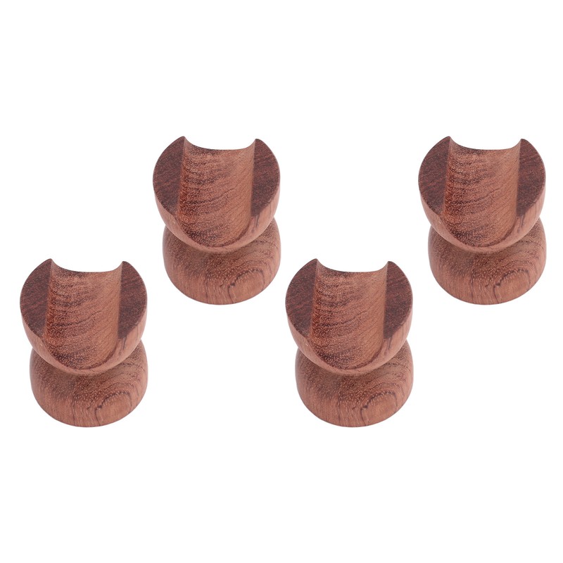 4PCS HiFi Speaker Cable Wire Bracket Wooden Shockproof Insulation HiFi