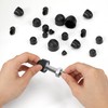 Pack of 160 Screws and Nuts Covers Screw Caps, M4