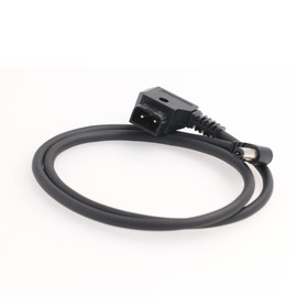 ZBLZGP Power Tap D Tap to 2.1 DC 12V Cable for KiPRO LCD Monitors, Lectrosonic, Atomos, Shogun Inferno - Right Angle 2.1 DC 60cm