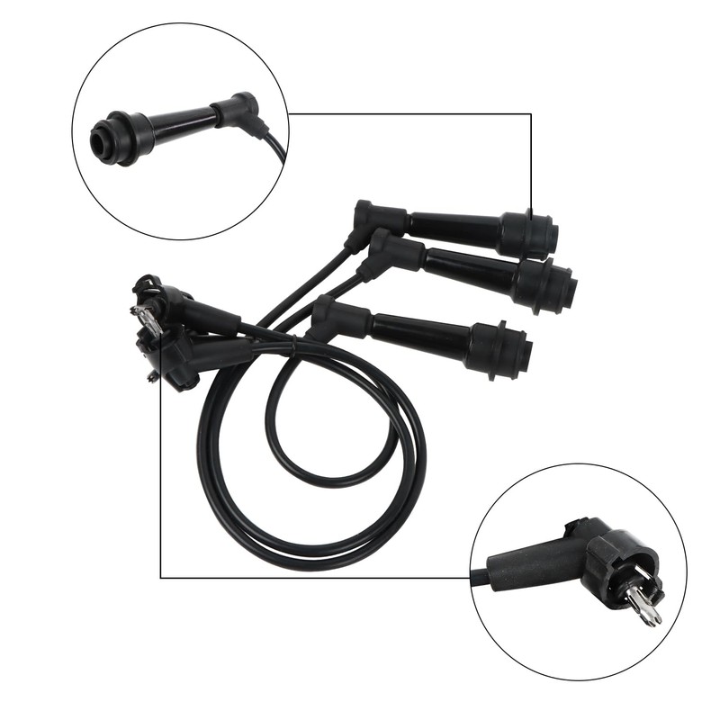 DEEGOOLY 3PCS UF228 Ignition Coils Pack & 6PCS 4589 Iridium
