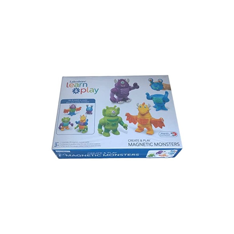 Lakeshore Create and Play Magnetic Monsters