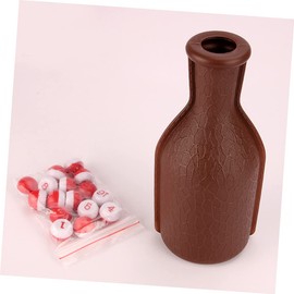 Kisangel Set Snooker Pool Balls Billiard Accessories Pool Table Accessories Party Favor Balls Tally Balls and Snooker Pool Bottle Dice Billiards Accessory dice Bottle Number