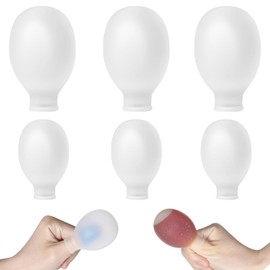 Waterproof Finger Protectors 3 Small 3 Large Waterproof Toe Cover Reusable Soak Sleeve for Shower and Nail Care