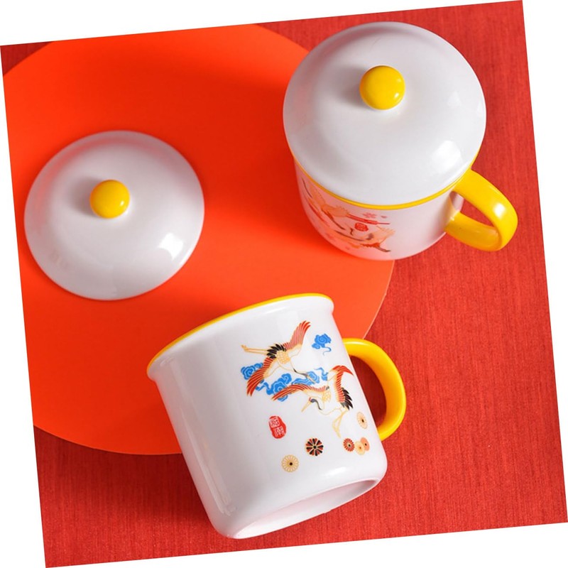 MAGICLULU Mugs Set for Wedding Heat Resistant Tea Cup Creative
