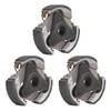 3pcs Clutch Pad Assembly Aluminium Clutch Replacement Pad for Quad