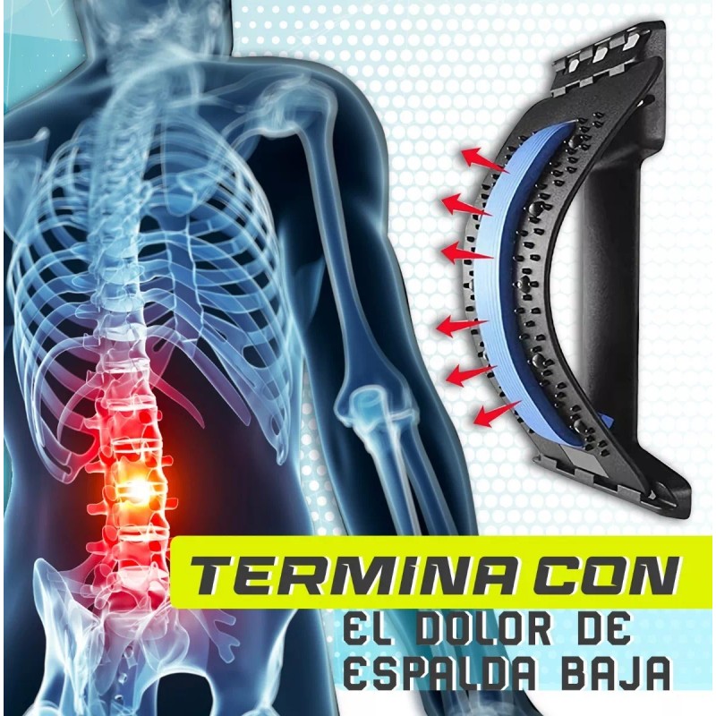 J.H COMPANY Soporte De Ejercicio Lumbar Correccion Postura Espalda Js-03