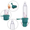 Ruisita Mini Christmas 2.5 Volt Replacement Light Bulbs with Base,