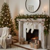 Creative Co-Op 72" Embossed Mercury Glass Ornament Garland