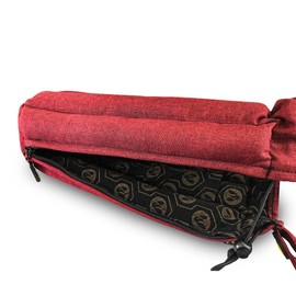 Vatra Tube Bag Glass Protection Case (Woven Burgundy, 14")