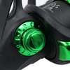FONGKNOX Green & Black Fishing Reel Smooth and Quiet Spinning