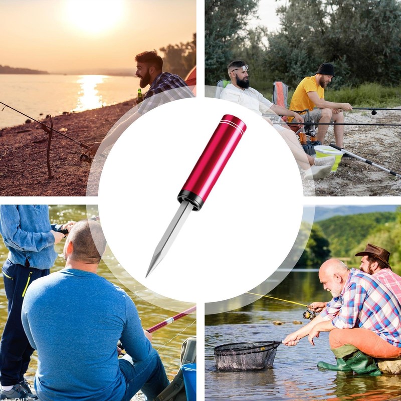 Fishing Rod Holder for Ground - Aluminium Alloy Folding Rod