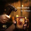 COPPER-BAR Moscow Mule Copper Mugs - Unique HANDCRAFTED Gift Set