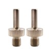 BGTEC Core Drill Bit Adapter, 2pcs M14 Thread to Triangle