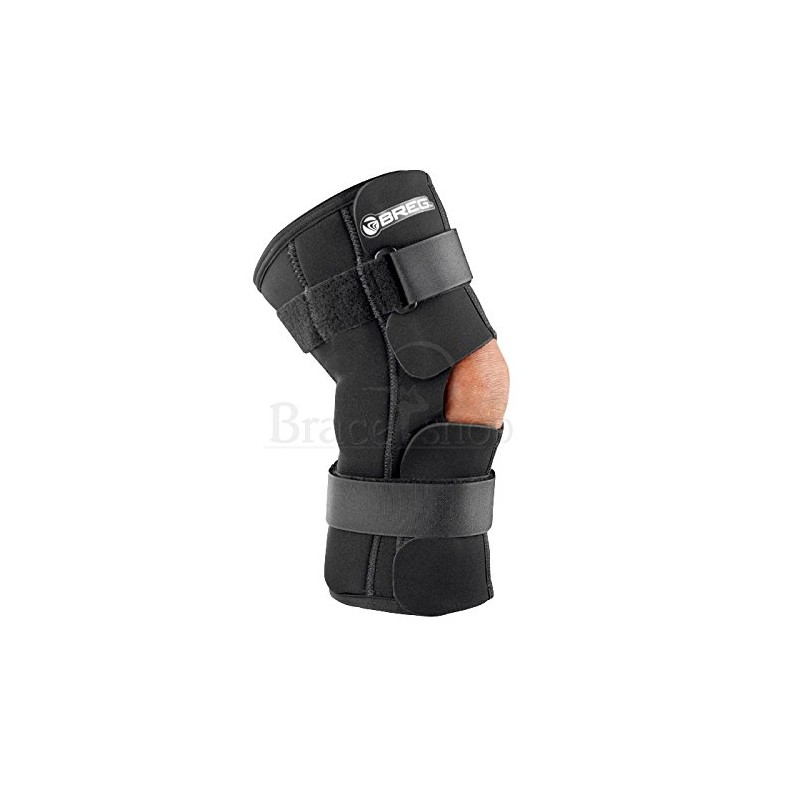 Breg Economy Hinged Knee Brace (XSmall - Wraparound - Airmesh