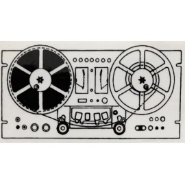 Pioneer RT-707 and RT-701 Transport Threading Sticker