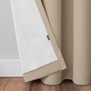 Umbra Ottoman Textured Solid 100% Blackout Grommet 95 in Long